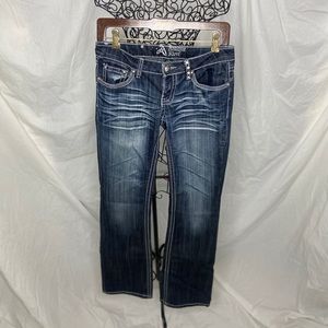 Antique River Embellished Jeans Size 27